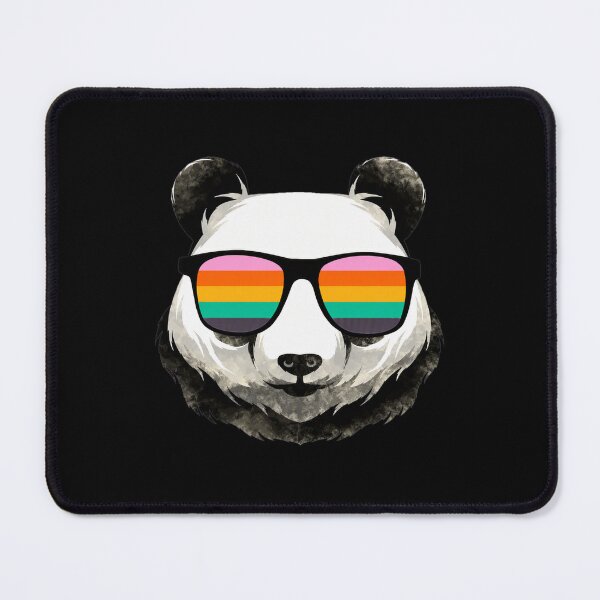 Item preview, Rainbow Panda Cool Sunglasses Art designed and sold by wyrichbosle.