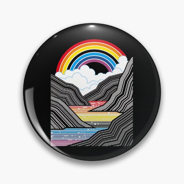 Item preview, Optical Illusion Vortex Mountains Abstract Art designed and sold by sotospor.