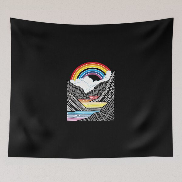 Item preview, Optical Illusion Vortex Mountains Abstract Art designed and sold by sotospor.