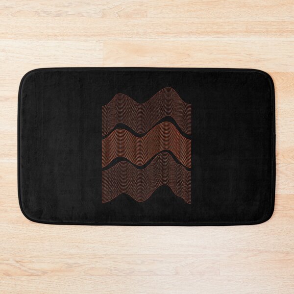 Item preview, Red Abstract Wavy Dot Lines designed and sold by andrasmar.