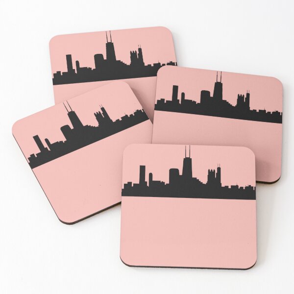 Artikelvorschau, Skyline von Chicago entworfen und verkauft von Ribeiro-Art.
