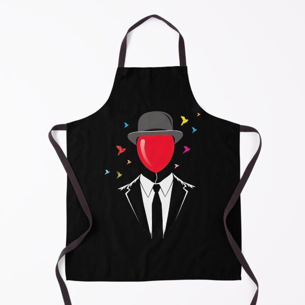 Item preview, Red Balloon Head Man Suit Origami Bird Art designed and sold by lasopent.