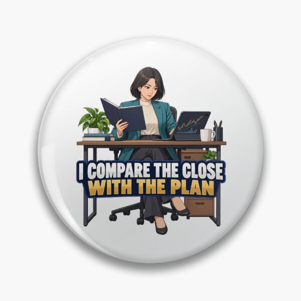 Item preview, I Compare the Close with the Plan Anime Trader designed and sold by Bikivuno.