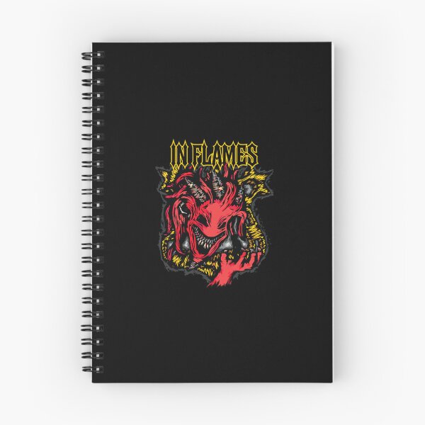 Item preview, Angry Demon Artwork with Band Name Script designed and sold by Marcelaul.