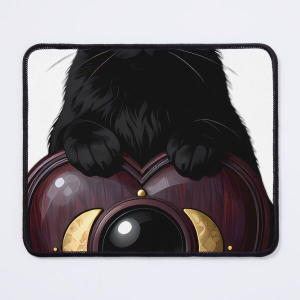 Item preview, Gothic Black Cat Triple Moon Planchette designed and sold by IllumeInk.