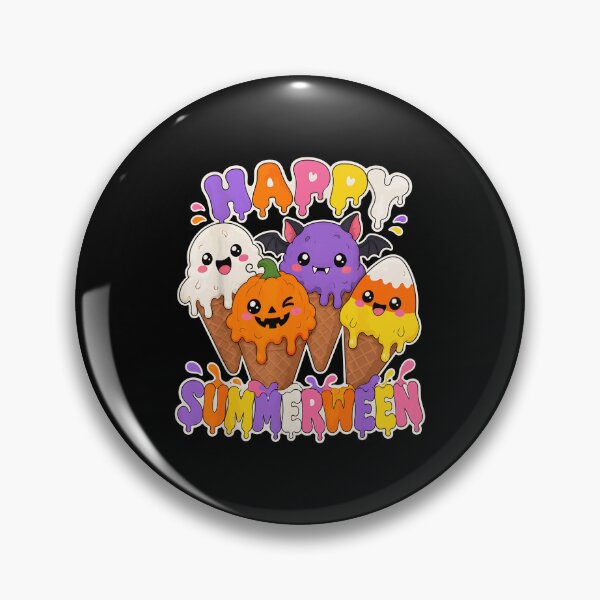 Item preview, Happy Spooky Summer Halloween Ghost designed and sold by waltonbut.