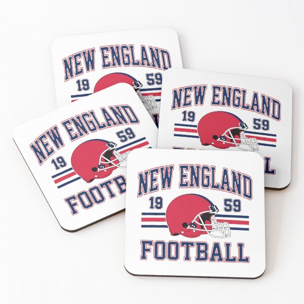 Item preview, New England Football Vintage Helmet Retro Style designed and sold by aviasharrer.