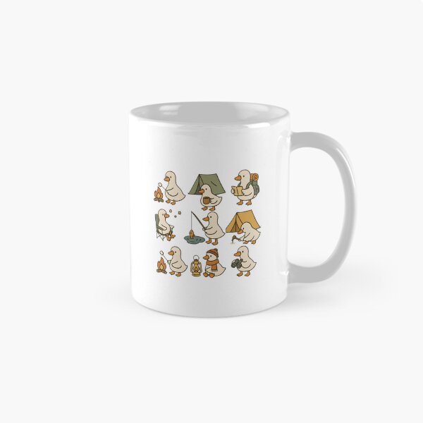 Item preview, Cute Goose Camping designed and sold by seektopus.