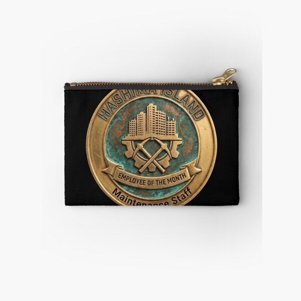 Item preview, Hashima Island Maintenance Staff - Employee of the Month Fake Badge designed and sold by RogueSquirrels.