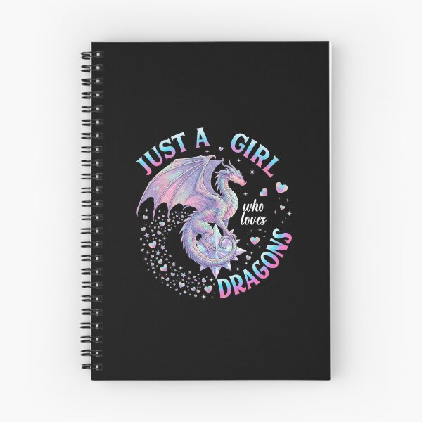 Item preview, Just a Girl Who Loves Dragons Cute Pastel Fantasy Design designed and sold by Ostericaimusa.