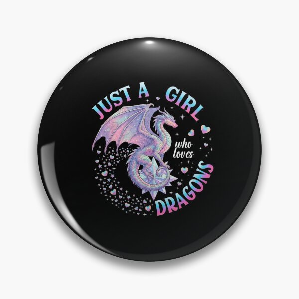 Item preview, Just a Girl Who Loves Dragons Cute Pastel Fantasy Design designed and sold by Ostericaimusa.