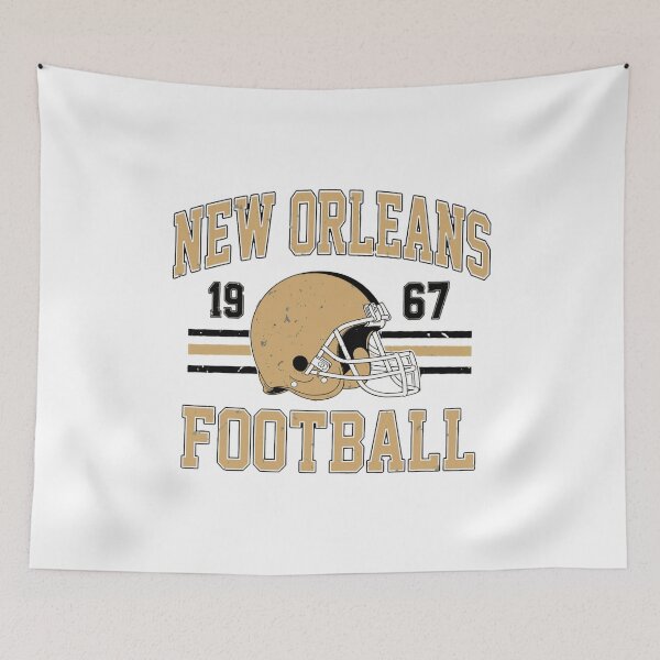 Item preview, New Orleans Football Vintage Retro Helmet designed and sold by llaRudicil8.