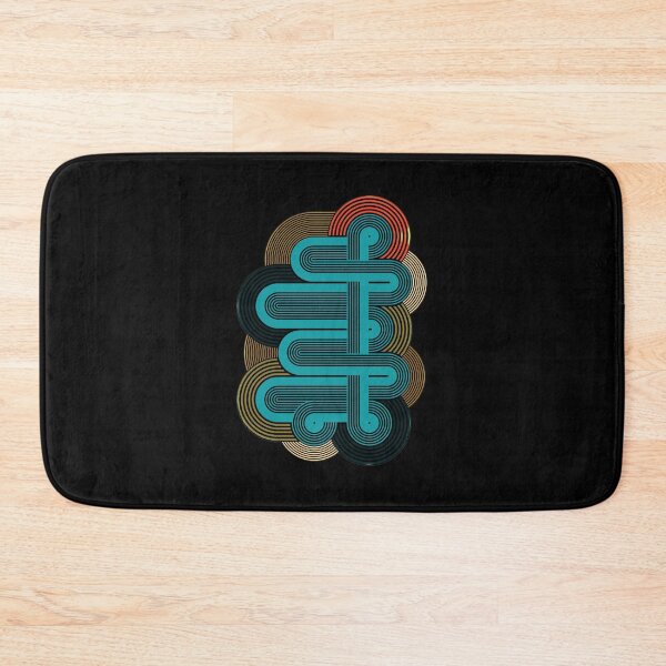 Item preview, Retro Abstract Curved Lines Art designed and sold by lamercarv.