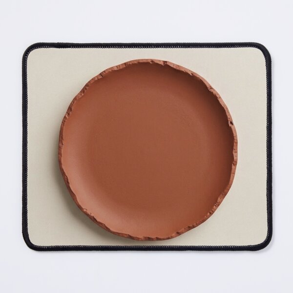 Item preview, Rough Ceramic Plate | Minimalist Sculptural Print designed and sold by Zaramodo.