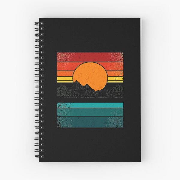 Item preview, Retro Bear Mountain Sunset Stripes designed and sold by andrasmar.