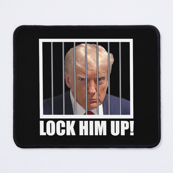 Item preview, Lock Him Up Trump Mugshot designed and sold by Bayle-ighHu.