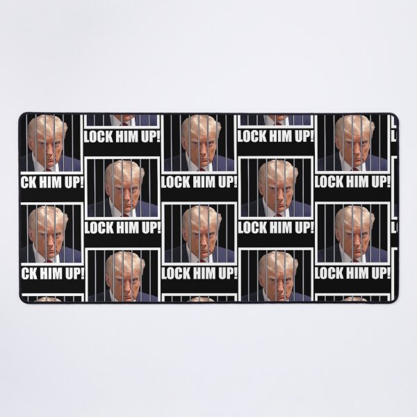 Item preview, Lock Him Up Trump Mugshot designed and sold by Bayle-ighHu.