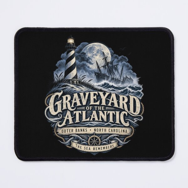 Item preview, Graveyard of the Atlantic Haunted Coast designed and sold by The Coastal Route.