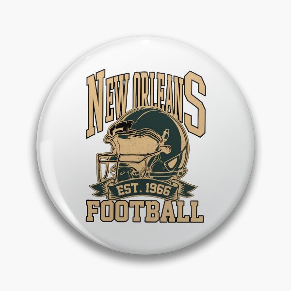 Item preview, New Orleans Football Retro Helmet EST 1966 designed and sold by yabrookings.