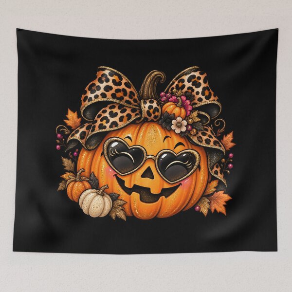 Item preview, Calabaza Glam de Halloween designed and sold by MundoDISARE.