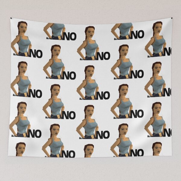 Item preview, Lara Croft No (Other Products) designed and sold by kohlbeckv.