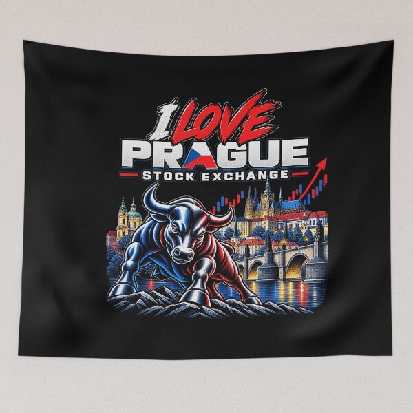 Item preview, I Love Prague Stock Exchange Bull designed and sold by NOVYXEL.