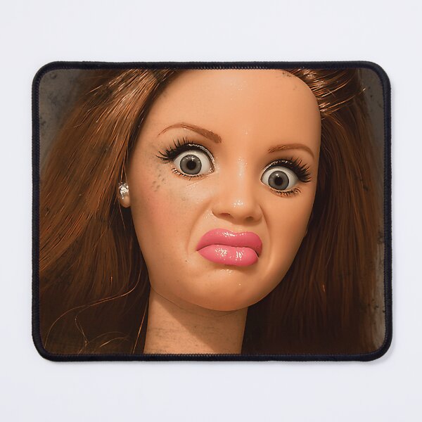 Item preview, Disgusted Doll Face Funny Doll Reaction designed and sold by vikas4u.