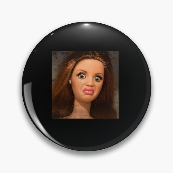 Item preview, Disgusted Doll Face Funny Doll Reaction  designed and sold by vikas4u.