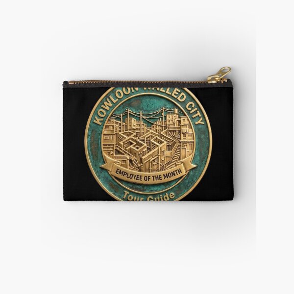 Item preview, Kowloon Walled City Tour Guide - Employee of the Month Fake Badge designed and sold by RogueSquirrels.