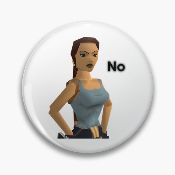 Item preview, Lara Croft No V2 (Sticker) designed and sold by kohlbeckv.