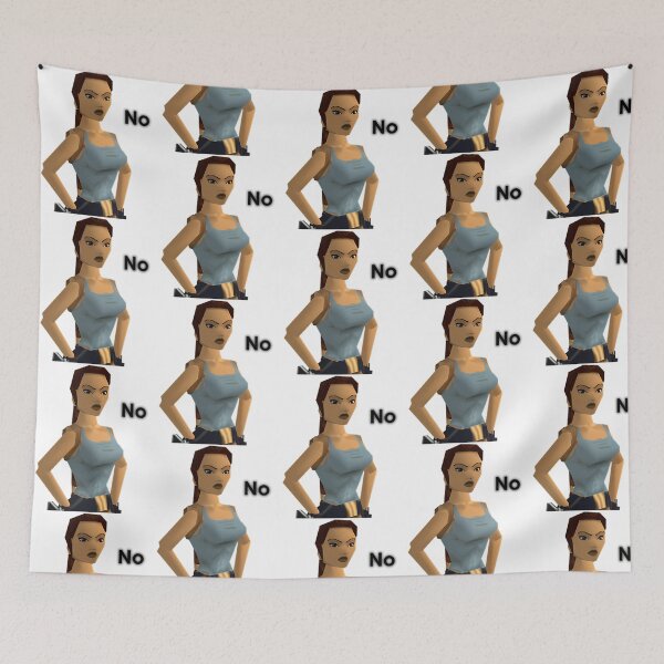 Item preview, Lara Croft No V2 (Sticker) designed and sold by kohlbeckv.