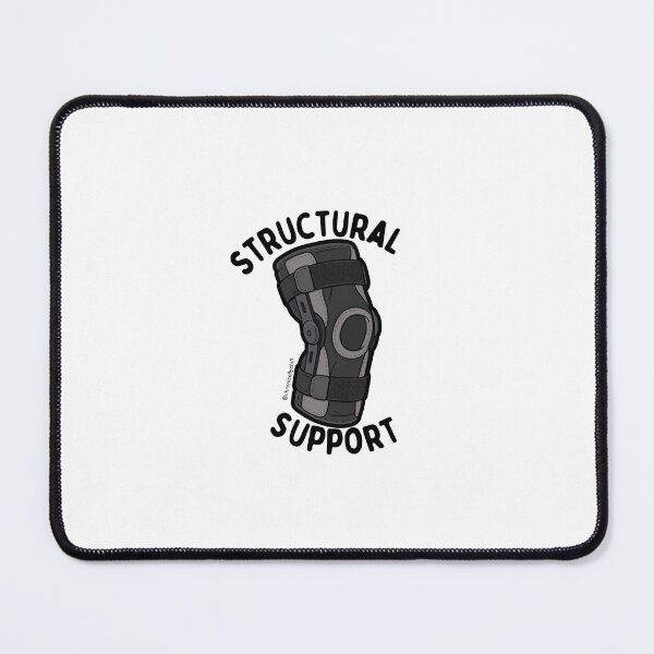 Item preview, structural support knee brace designed and sold by chronicallychill.