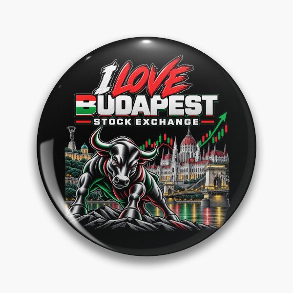 Item preview, I Love Budapest Stock Exchange Bull designed and sold by NOVYXEL.