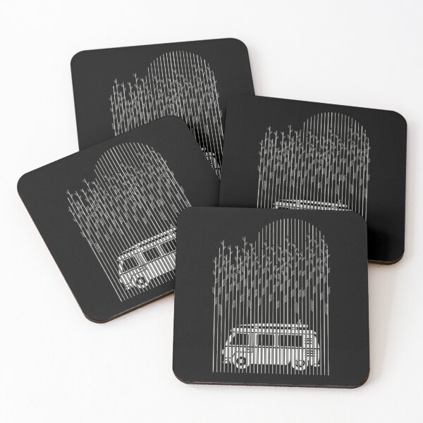 Item preview, Retro Camper Van Line Art Design designed and sold by wyrichbosle.