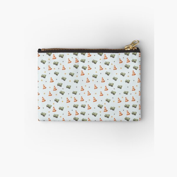 Item preview,  Little Mixer Fleet – Concrete Mixers and Traffic Cones Pattern designed and sold by penny+florence.