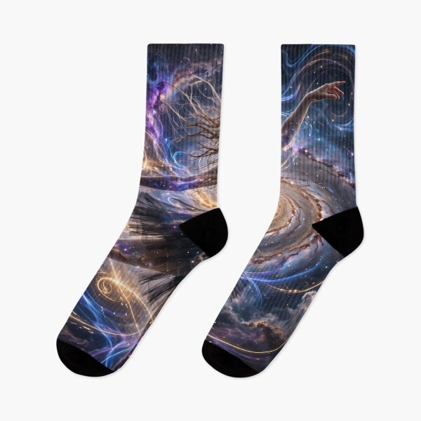 Item preview, Celestial Ballet – Dance of the Infinite Cosmos designed and sold by DreamyWallVibes.