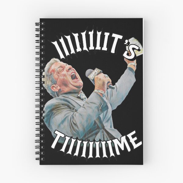 Item preview, It's Time MMA Announcer Iconic Phrase designed and sold by JESSICATANLEY.