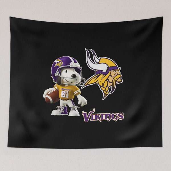 Item preview, Snoopy Vikings Football Player  designed and sold by WildMyth.