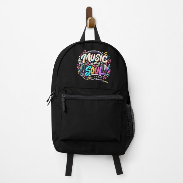 Item preview, Music in My Soul – Colorful Headphones Music Lover Design designed and sold by RJACreative.