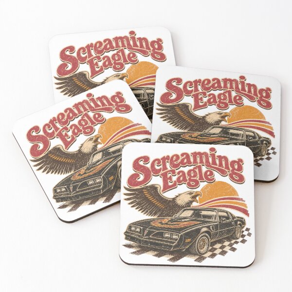 Item preview, Screaming Eagle – Trans Am Retro Muscle Car designed and sold by Automotive Art by Greg.