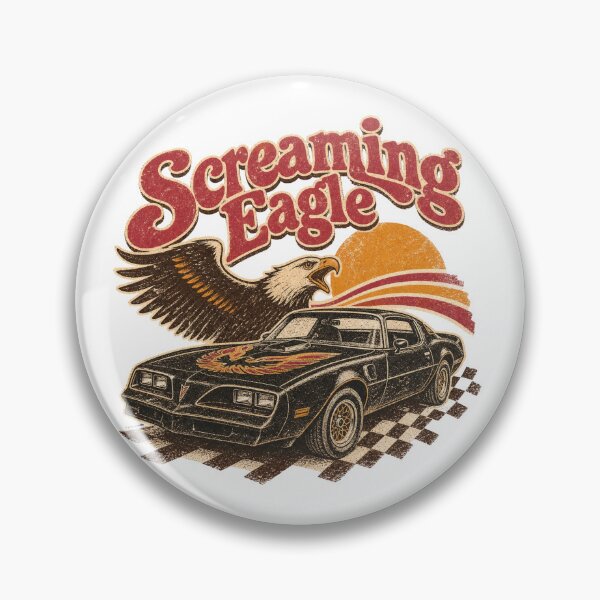 Item preview, Screaming Eagle – Trans Am Retro Muscle Car designed and sold by Automotive Art by Greg.
