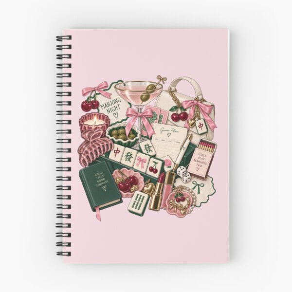 Item preview, Mahjong Night Essentials – Girly Game Night Aesthetic designed and sold by SnugbugStudios.