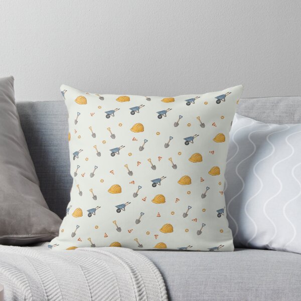 Item preview, Tools and Wheelbarrows – Cute Construction Gear Pattern designed and sold by penny+florence.