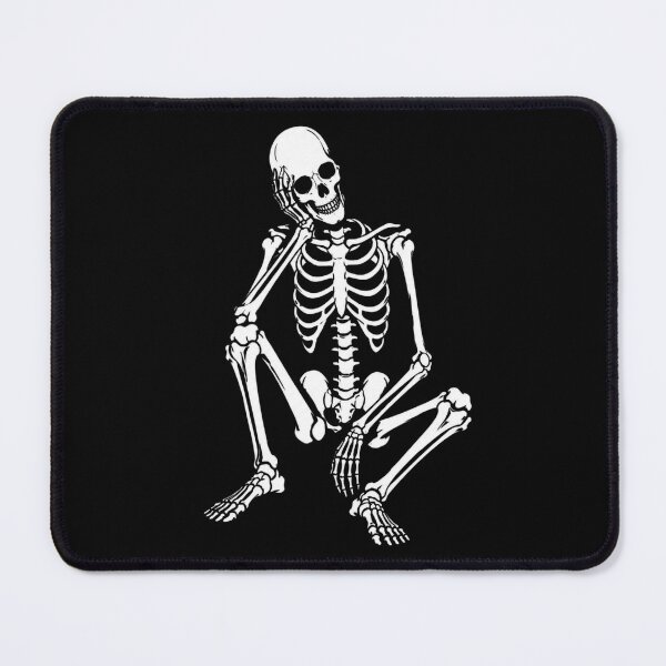 Item preview, Skeleton White Line Art designed and sold by bernicepgossc.