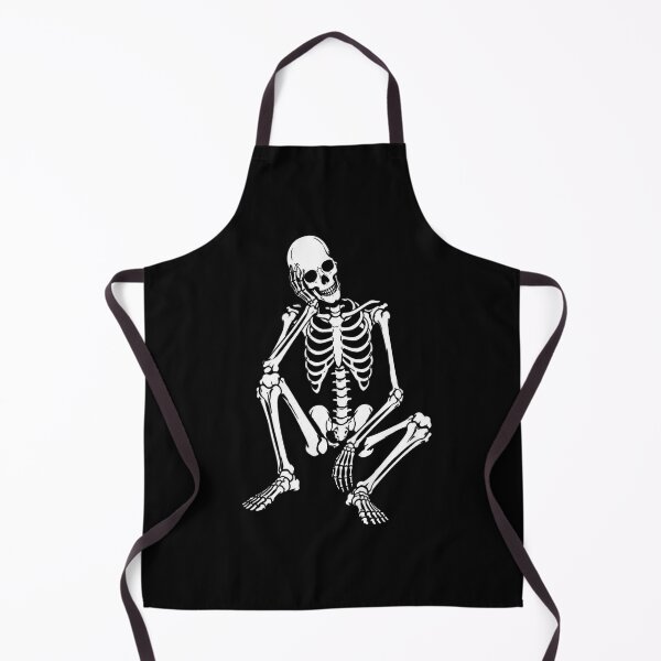 Item preview, Skeleton White Line Art designed and sold by bernicepgossc.