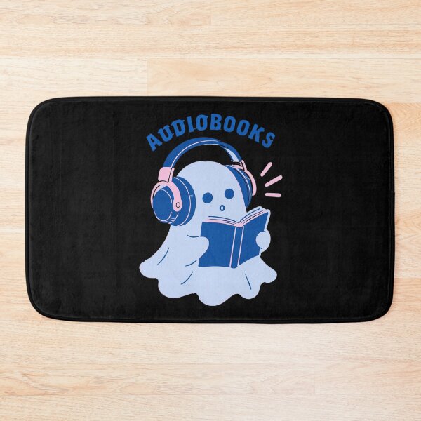 Item preview, Audiobooooks Cute Ghost for Book Lovers designed and sold by Biancadann.