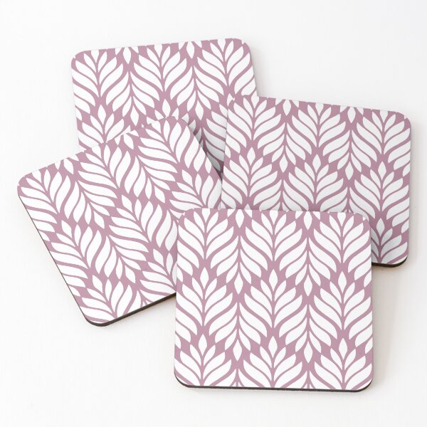 Item preview, Mauve Leaf Pattern designed and sold by ViaARTfactory.