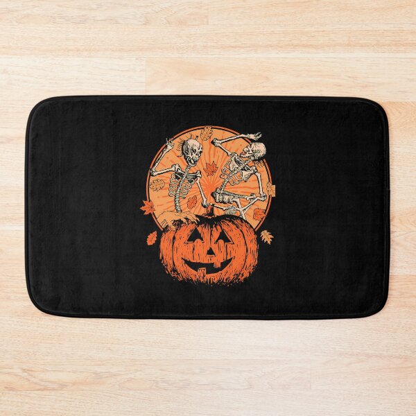 Item preview, Vintage Pumpkin Skeletons Dancing Scene designed and sold by DavidGibbs32.