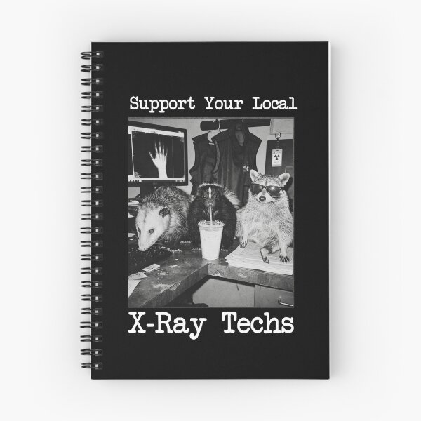 Item preview, Support Your Local X Ray Techs Xray Technologist Raccoon Funny designed and sold by OscarLucas.