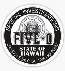 Hawaii Five-0 Emblem Sticker